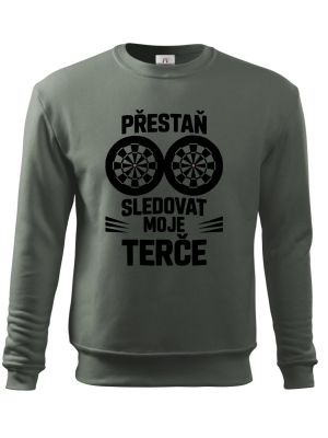 Přestaň sledovat moje terče. Černý tisk