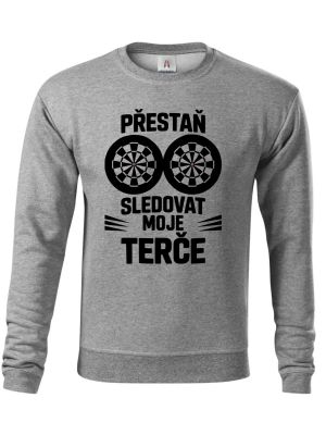 Přestaň sledovat moje terče. Černý tisk