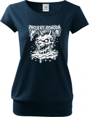 Projekt: Pohoda, bílý potisk