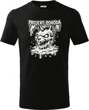 Projekt: Pohoda, bílý potisk