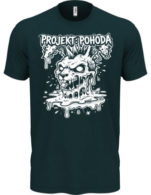 Projekt: Pohoda, bílý potisk