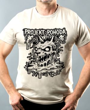 Projekt: Pohoda, černý potisk