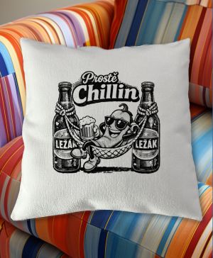 Prostě Chillin, černý potisk