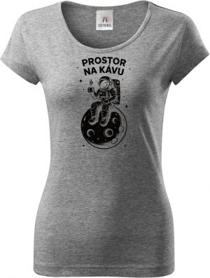 Prostor na kávu, černý tisk