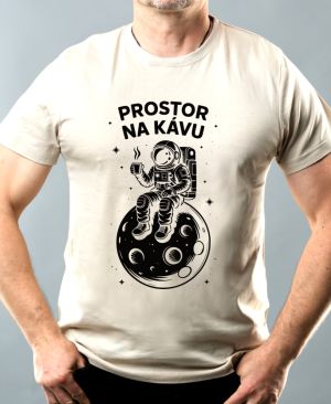 Prostor na kávu, černý tisk