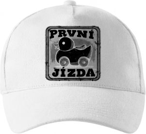 První jízda, černý potisk