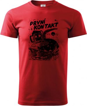 První kontakt, černý tisk