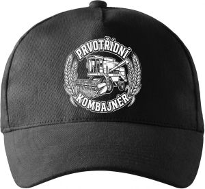 Prvotřídní kombajnér, bílý potisk