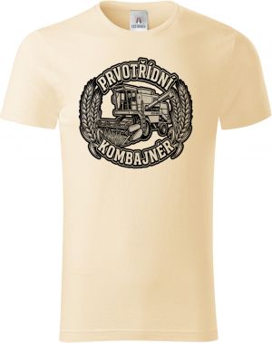 Prvotřídní kombajnér, černý potisk