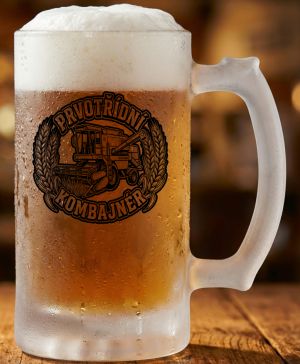 Prvotřídní kombajnér, černý potisk