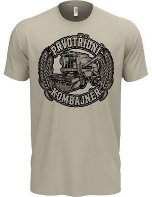 Prvotřídní kombajnér, černý potisk