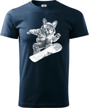 Psí freestyle,bílý potisk
