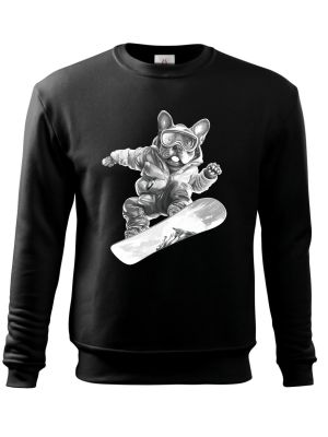 Psí freestyle,bílý potisk