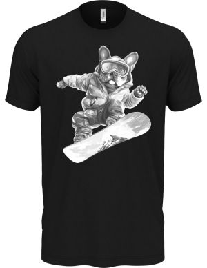 Psí freestyle,bílý potisk