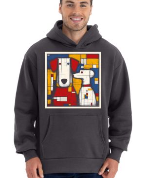 Psi v kubistickém stylu