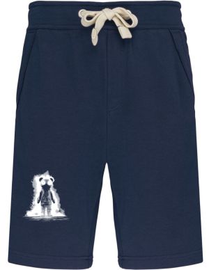 Psycho medvěd, bílý potisk