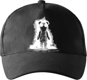 Psycho medvěd, bílý potisk