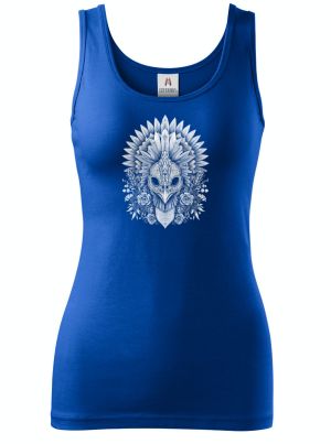 Ptačí šaman, bílý potisk