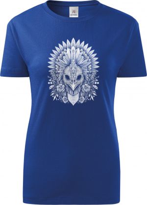 Ptačí šaman, bílý potisk