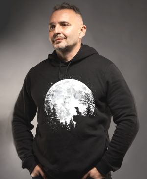 Půlnoční hlídka, jezevčík, bílý potisk