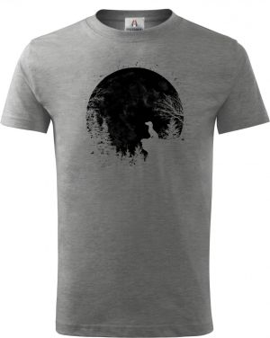 Půlnoční hlídka, jezevčík, černý potisk