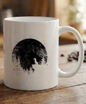 Půlnoční hlídka, jezevčík, černý potisk