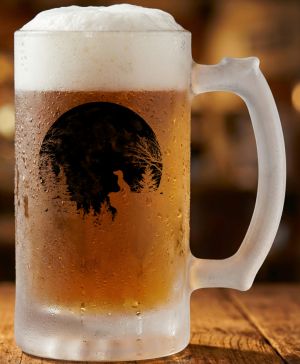 Půlnoční hlídka, jezevčík, černý potisk