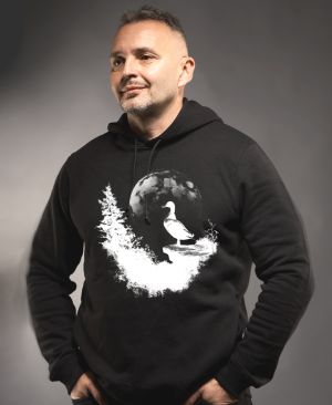 Půlnoční hlídka, kachna, bílý potisk