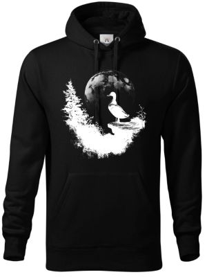 Půlnoční hlídka, kachna, bílý potisk