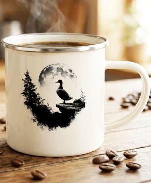 Půlnoční hlídka, kachna, černý potisk