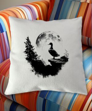 Půlnoční hlídka, kachna, černý potisk