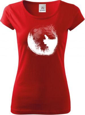 Půlnoční hlídka, kočka, bílý potisk