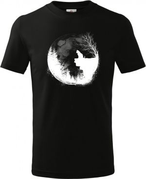 Půlnoční hlídka, kočka, bílý potisk