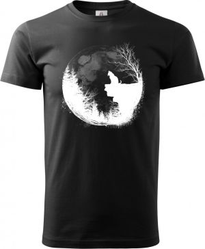 Půlnoční hlídka, kočka, bílý potisk