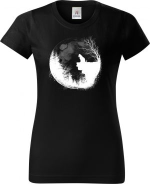 Půlnoční hlídka, kočka, bílý potisk