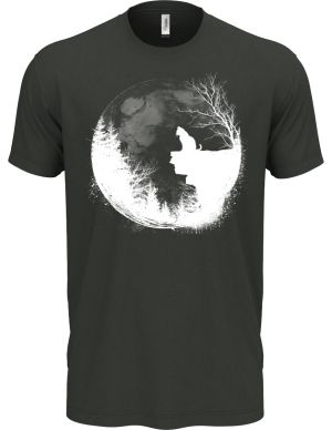 Půlnoční hlídka, kočka, bílý potisk