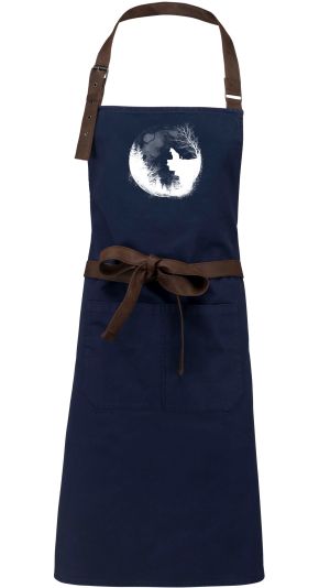 Půlnoční hlídka, kočka, bílý potisk