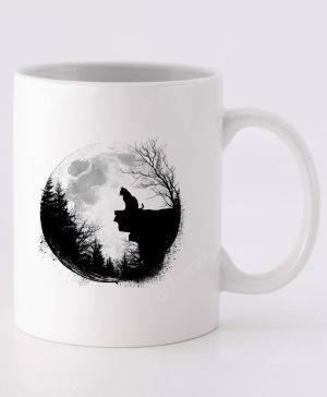 Půlnoční hlídka, kočka, černý potisk