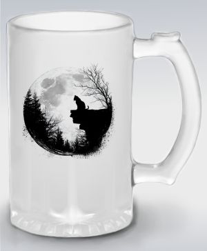 Půlnoční hlídka, kočka, černý potisk