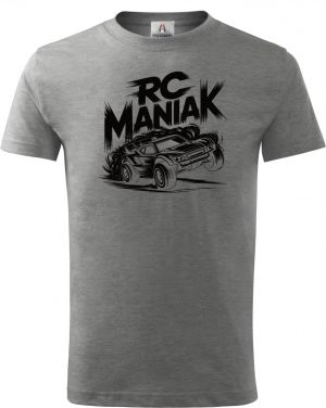 RC maniak, černý potisk
