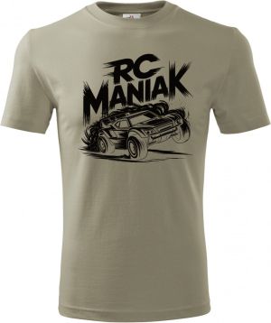 RC maniak, černý potisk
