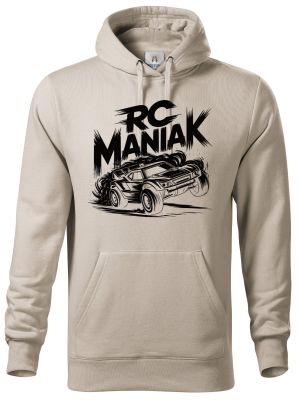 RC maniak, černý potisk