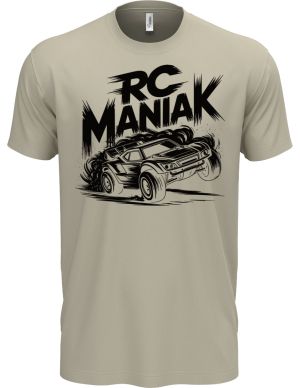 RC maniak, černý potisk