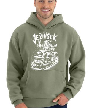 Rebel ježíšek, bílý potisk
