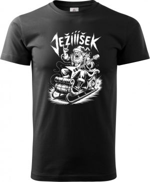 Rebel ježíšek, bílý potisk