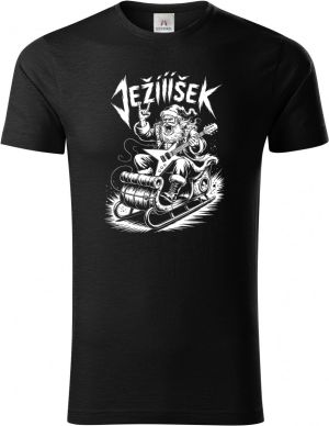 Rebel ježíšek, bílý potisk