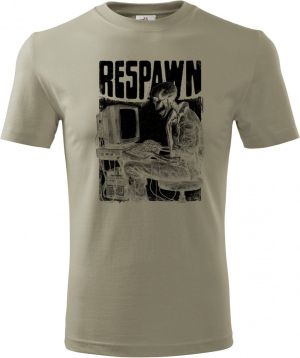 Respawn, černý tisk
