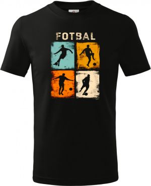 Retro fotbalová čtyřka