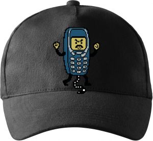 Retro pixelový mobil