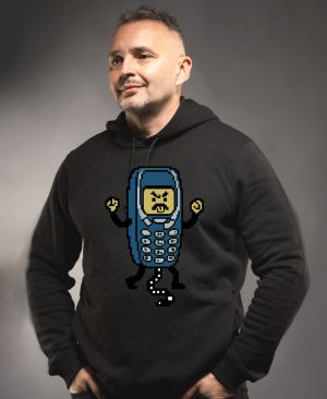 Retro pixelový mobil